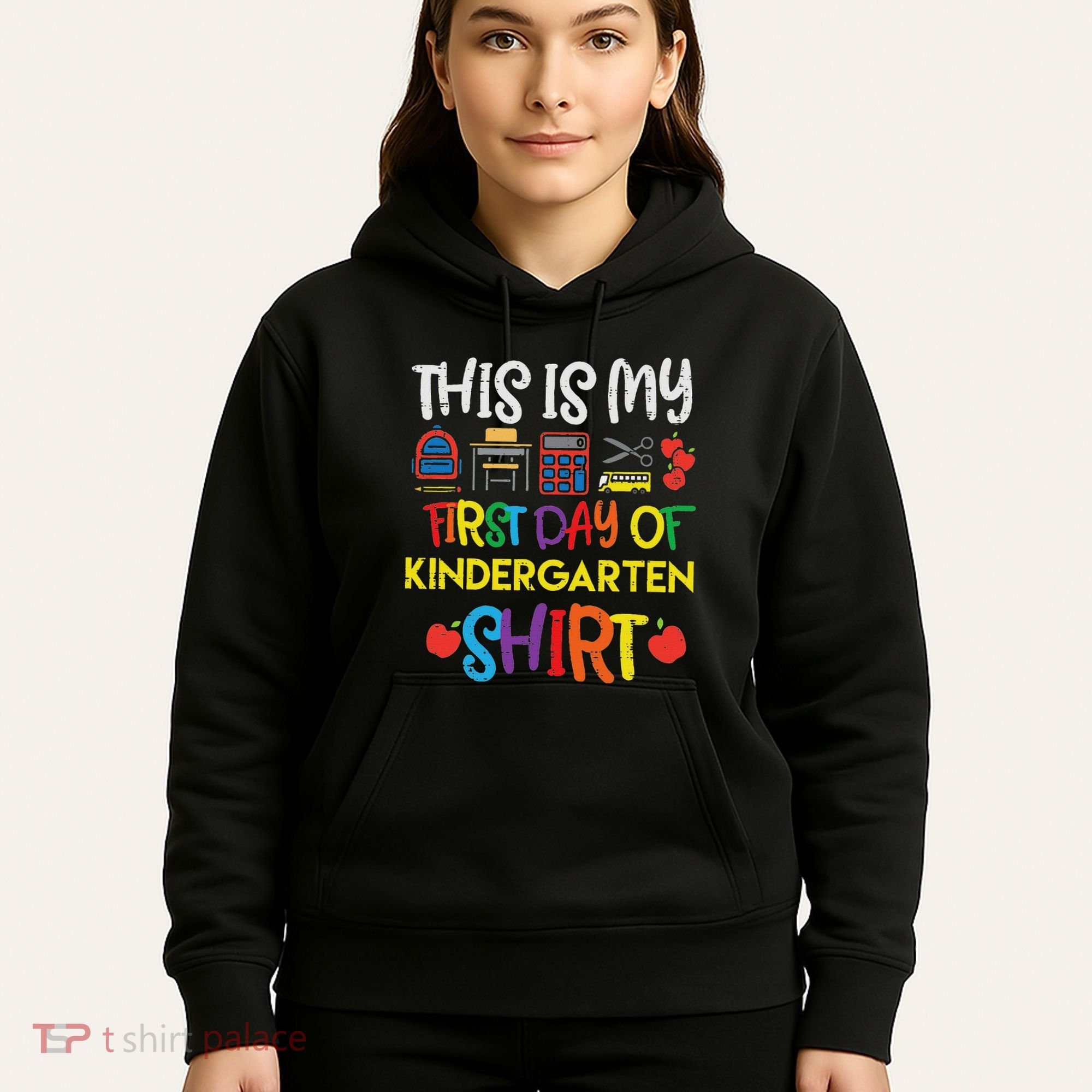 My First Day Of Kindergarten Back To Hoodie