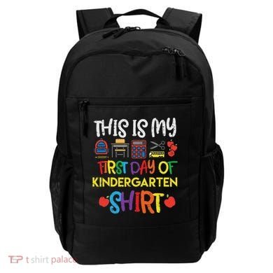 My First Day Of Kindergarten Back To Backpack