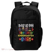 My First Day Of Kindergarten Back To Backpack thumb 0