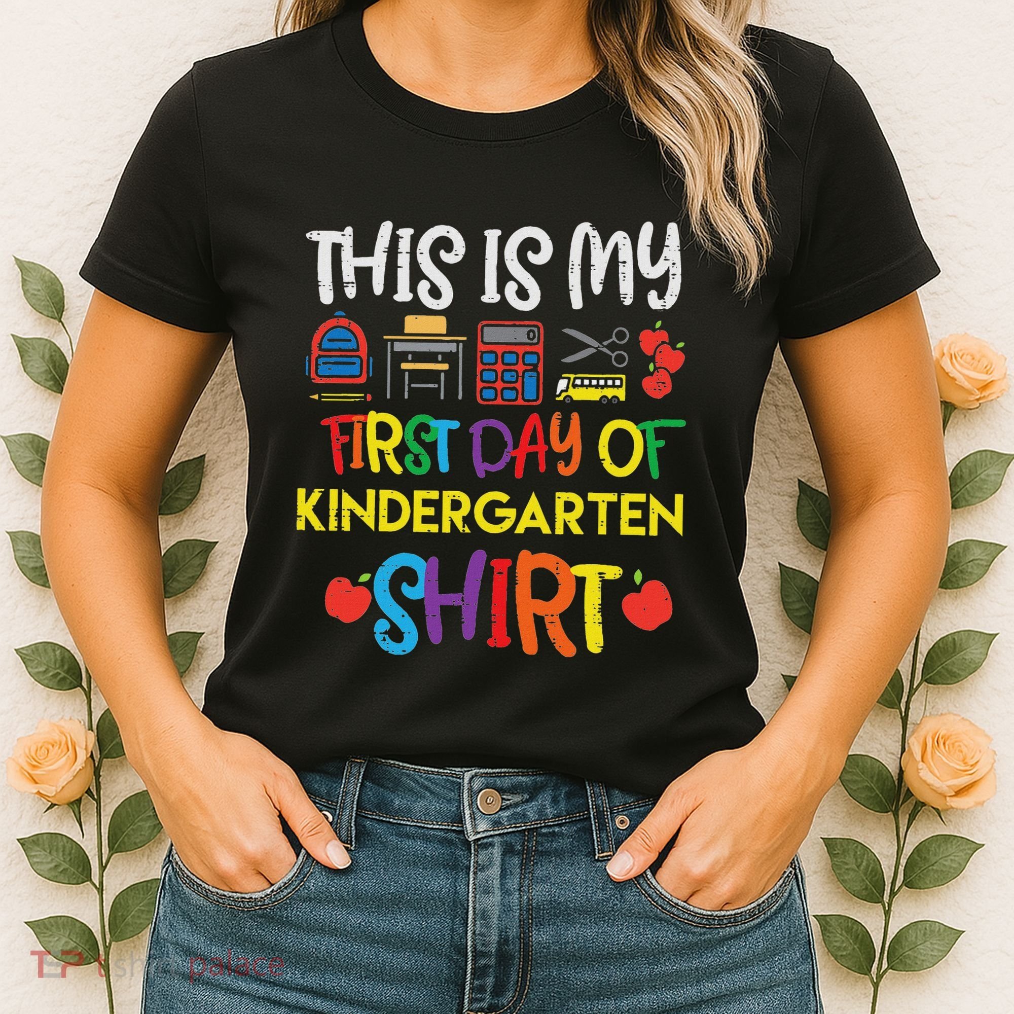 My First Day Of Kindergarten Back To Women's T-Shirt