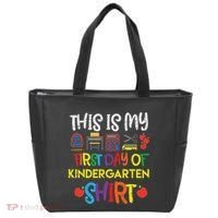 My First Day Of Kindergarten Back To Tote Bag thumb 0