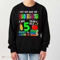 My First Day Of Kindergarten 1st Day Of School Women's Sweatshirt thumb 0