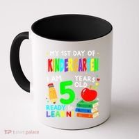 My First Day Of Kindergarten 1st Day Of School Coffee Mug thumb 0