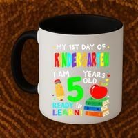 My First Day Of Kindergarten 1st Day Of School Coffee Mug thumb 2