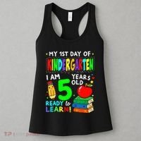 My First Day Of Kindergarten 1st Day Of School Women's Tank Top thumb 3