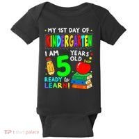 My First Day Of Kindergarten 1st Day Of School Baby Bodysuit thumb 0