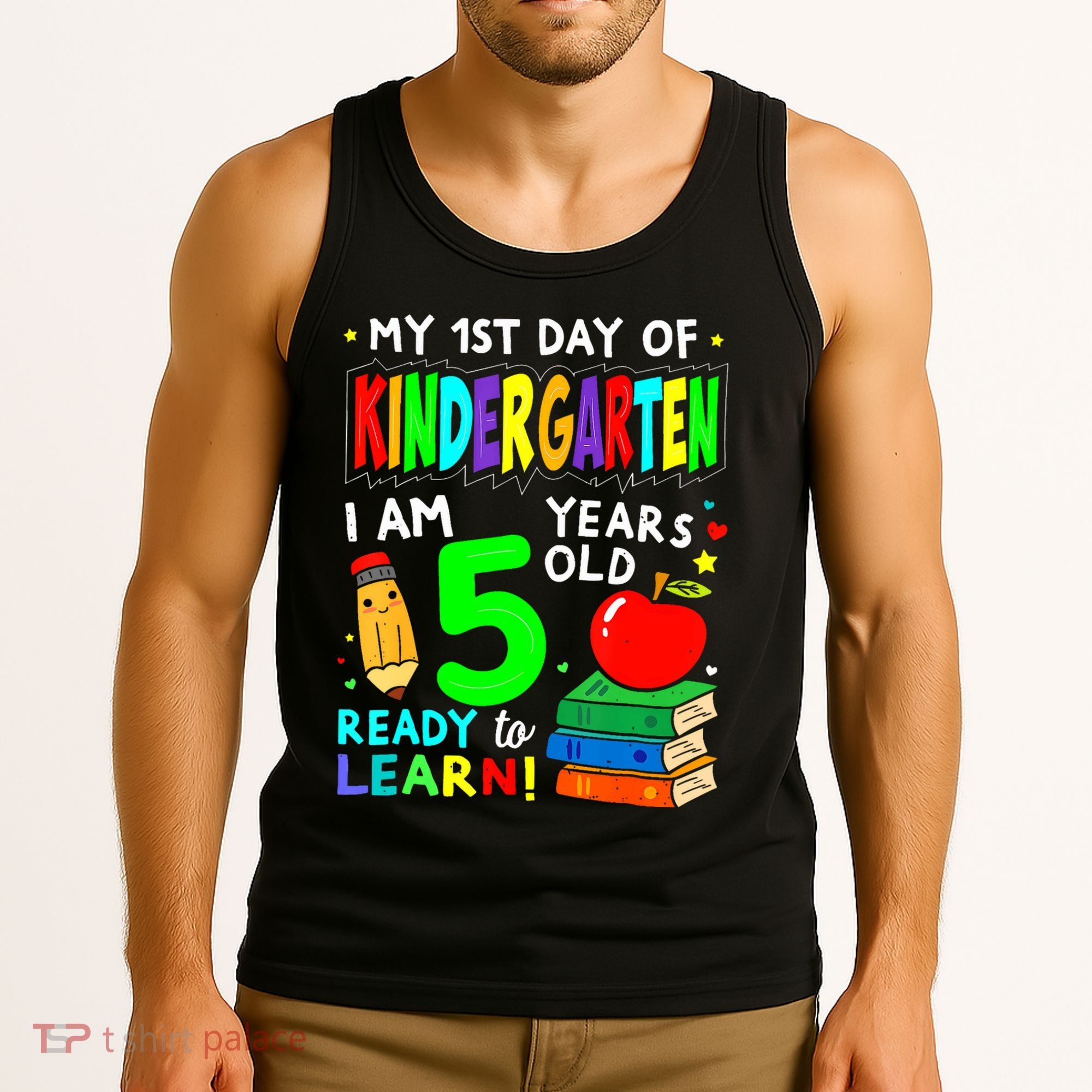 My First Day Of Kindergarten 1st Day Of School Tank Top