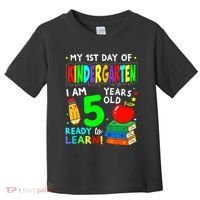 My First Day Of Kindergarten 1st Day Of School Toddler T-Shirt thumb 0
