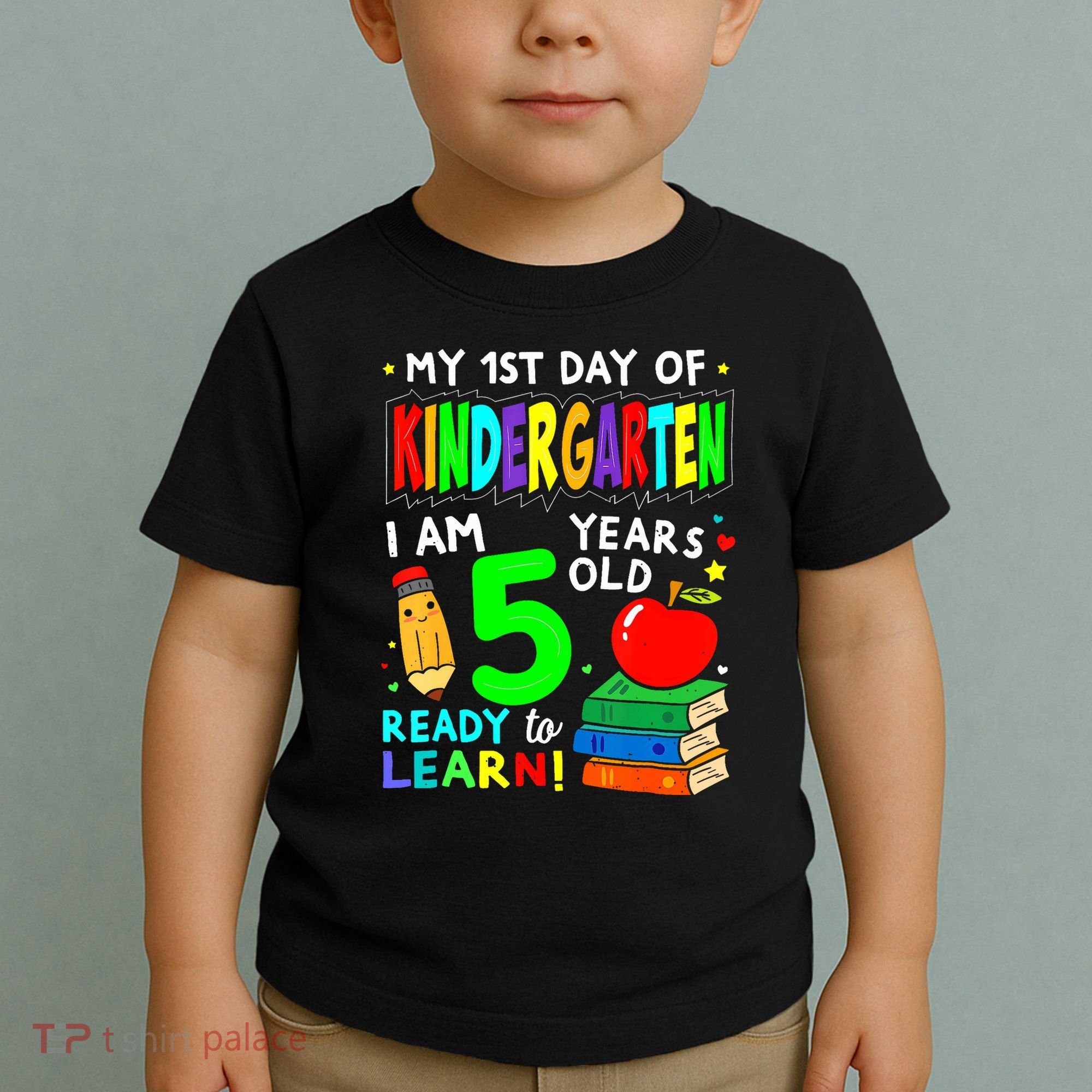 My First Day Of Kindergarten 1st Day Of School Toddler T-Shirt