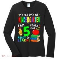 My First Day Of Kindergarten 1st Day Of School Women's Long Sleeve Shirt thumb 0