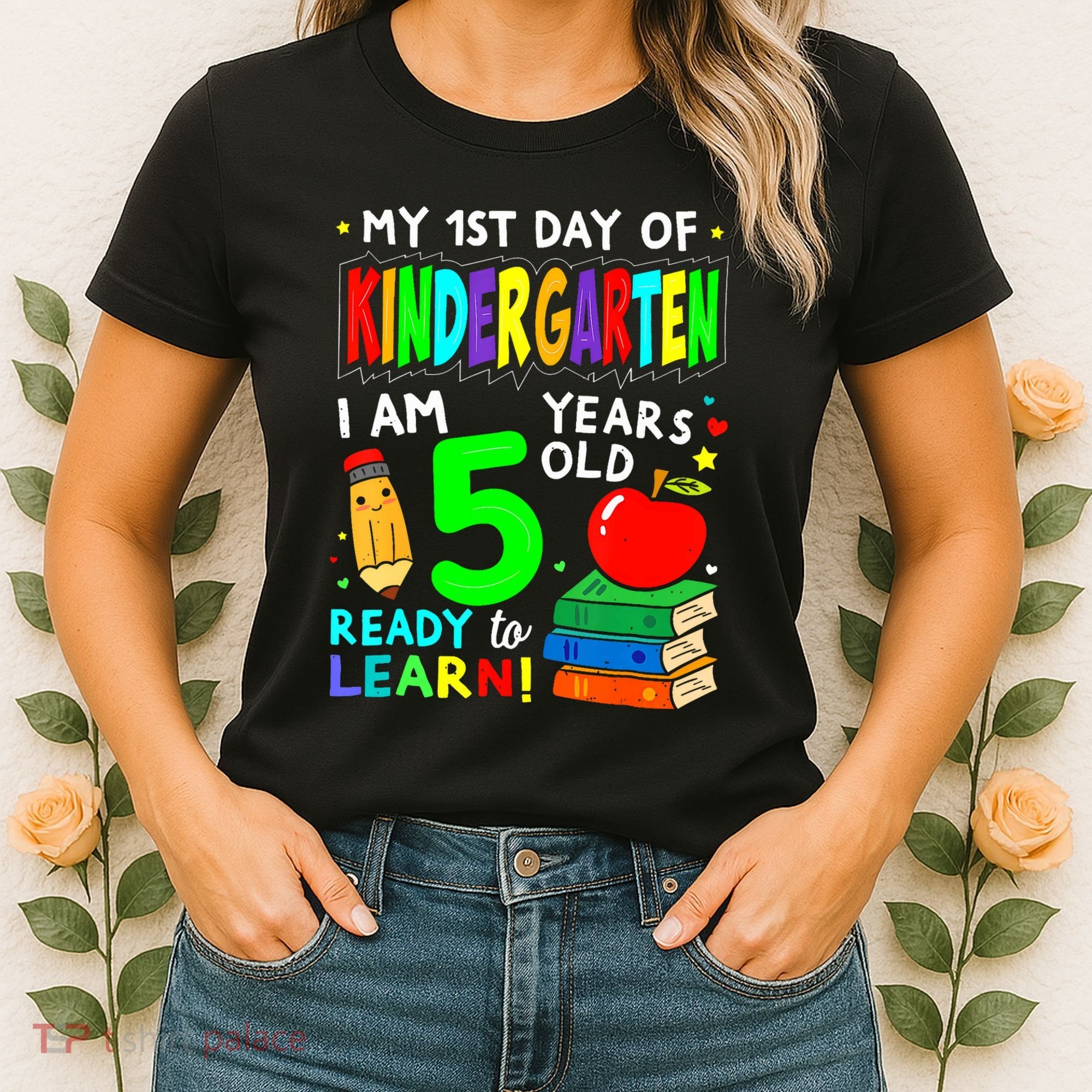My First Day Of Kindergarten 1st Day Of School Women's T-Shirt