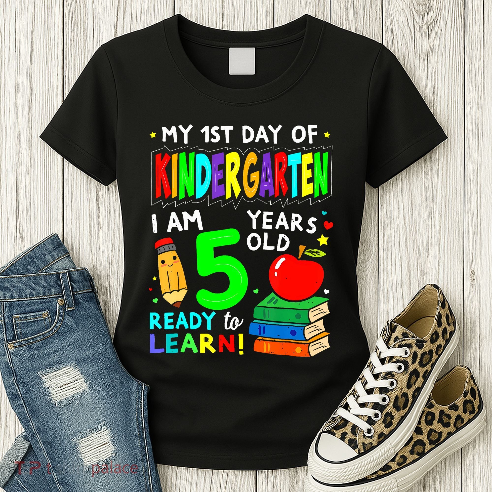 My First Day Of Kindergarten 1st Day Of School Women's T-Shirt