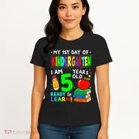 My First Day Of Kindergarten 1st Day Of School Women's T-Shirt thumb 4