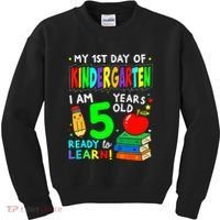 My First Day Of Kindergarten 1st Day Of School Kids Sweatshirt thumb 0