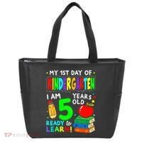 My First Day Of Kindergarten 1st Day Of School Tote Bag thumb 0