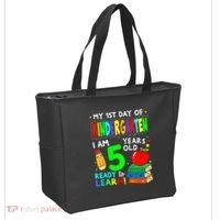 My First Day Of Kindergarten 1st Day Of School Tote Bag thumb 2