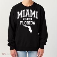 Miami Florida Est 1896 Varsity Women's Sweatshirt thumb 0