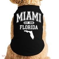 Miami Florida Est 1896 Varsity Doggie Tank thumb 0