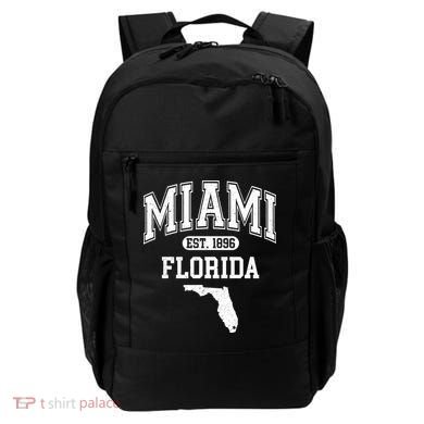 Miami Florida Est 1896 Varsity Backpack