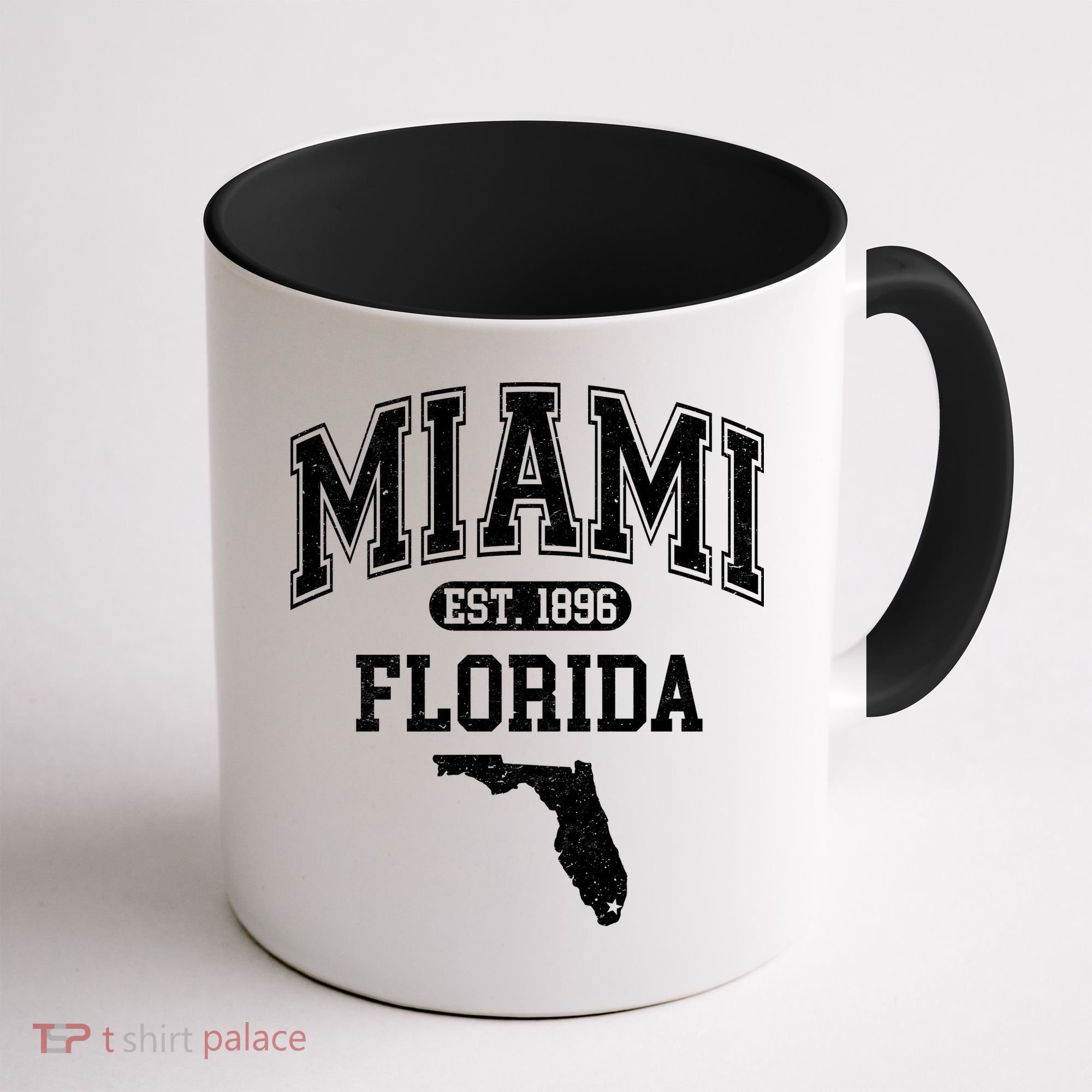 Miami Florida Est 1896 Varsity Coffee Mug