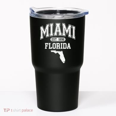 Miami Florida Est 1896 Varsity Tumbler