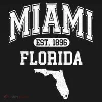 Miami Florida Est 1896 Varsity Toddler T-Shirt thumb 4