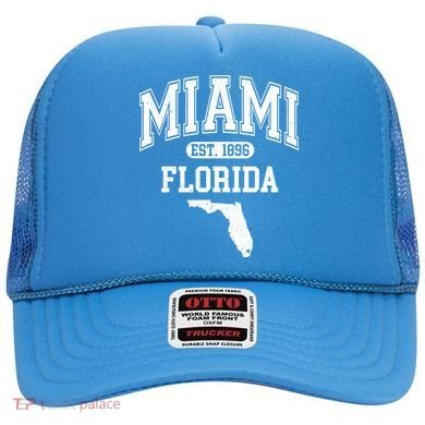 Miami Florida Est 1896 Varsity Hat