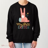 My First Easter Cute Bunny Holiday Women's Sweatshirt thumb 0