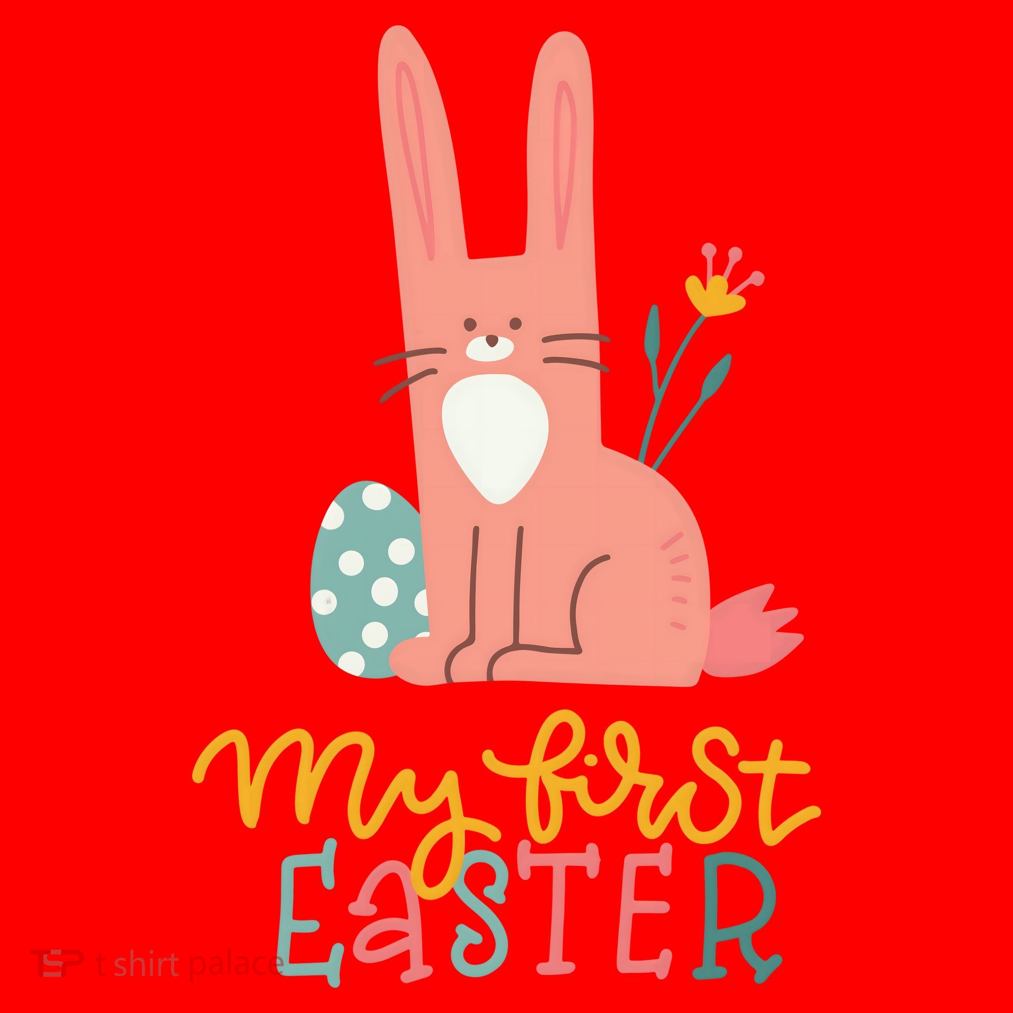 My First Easter Cute Bunny Holiday Santa Hat