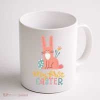 My First Easter Cute Bunny Holiday Coffee Mug thumb 1