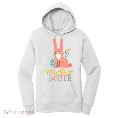 My First Easter Cute Bunny Holiday Women's Hoodie