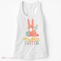 My First Easter Cute Bunny Holiday Women's Tank Top thumb 0