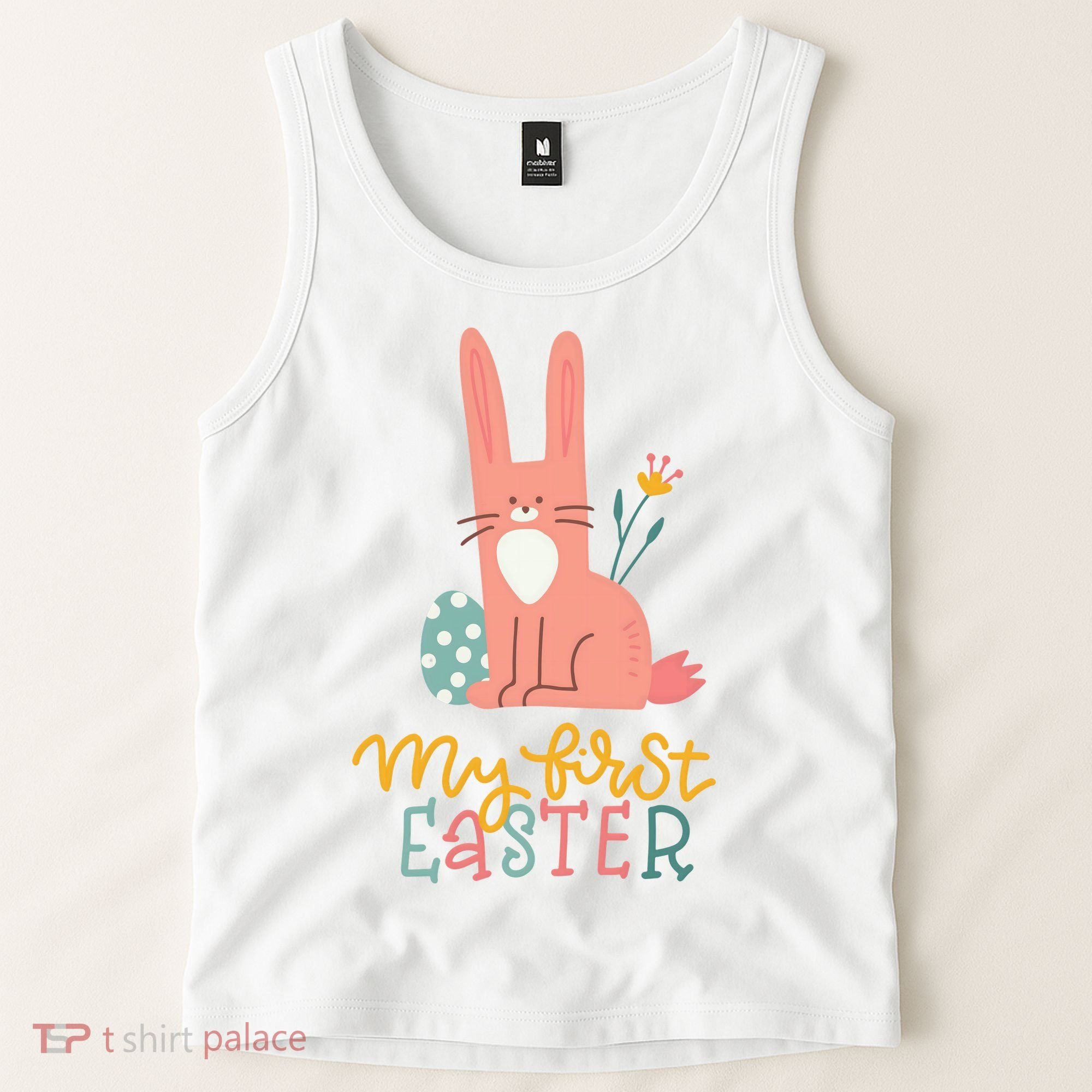 My First Easter Cute Bunny Holiday Tank Top