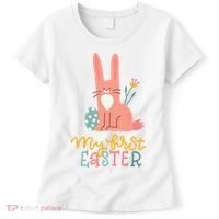 My First Easter Cute Bunny Holiday Women's T-Shirt thumb 0