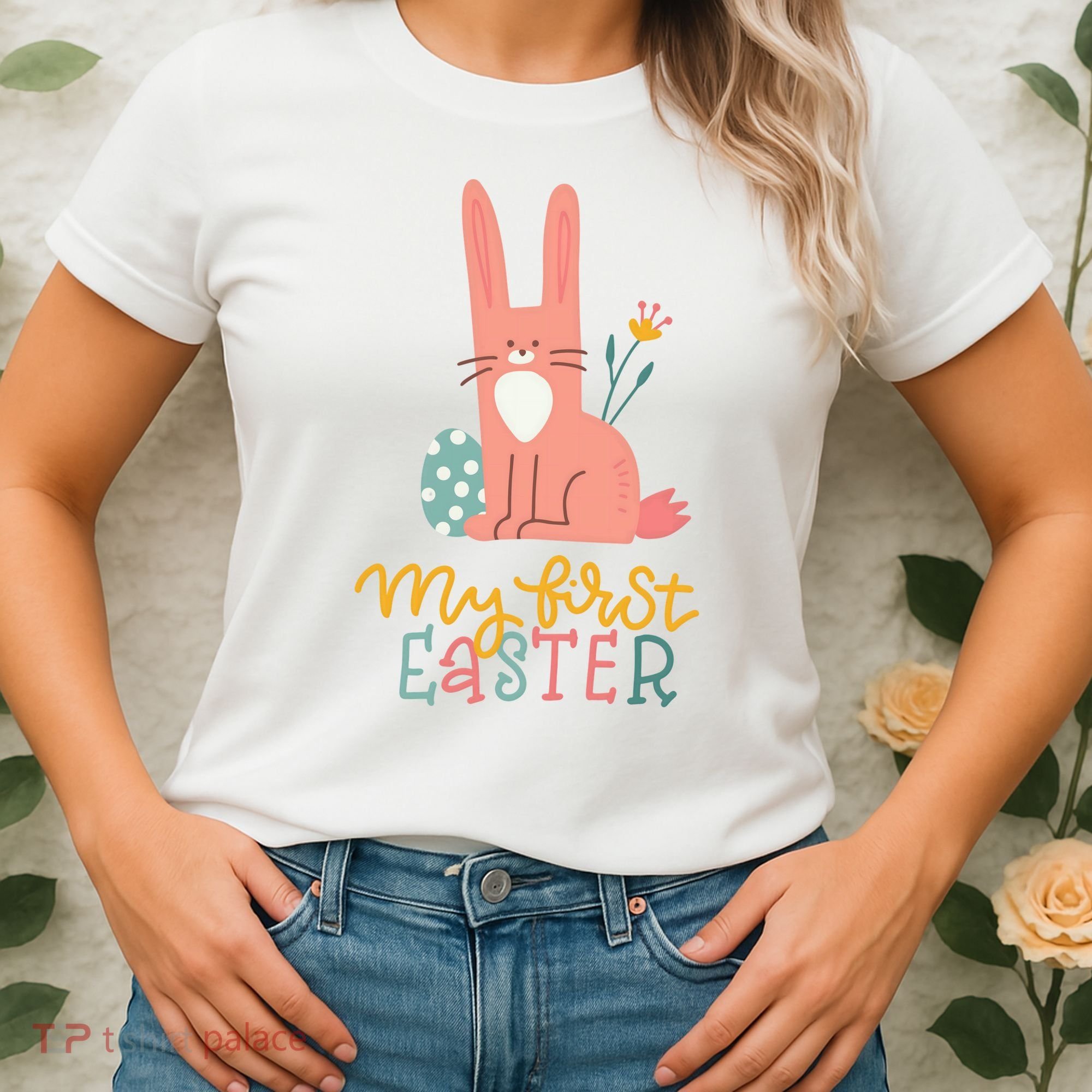 My First Easter Cute Bunny Holiday Women's T-Shirt