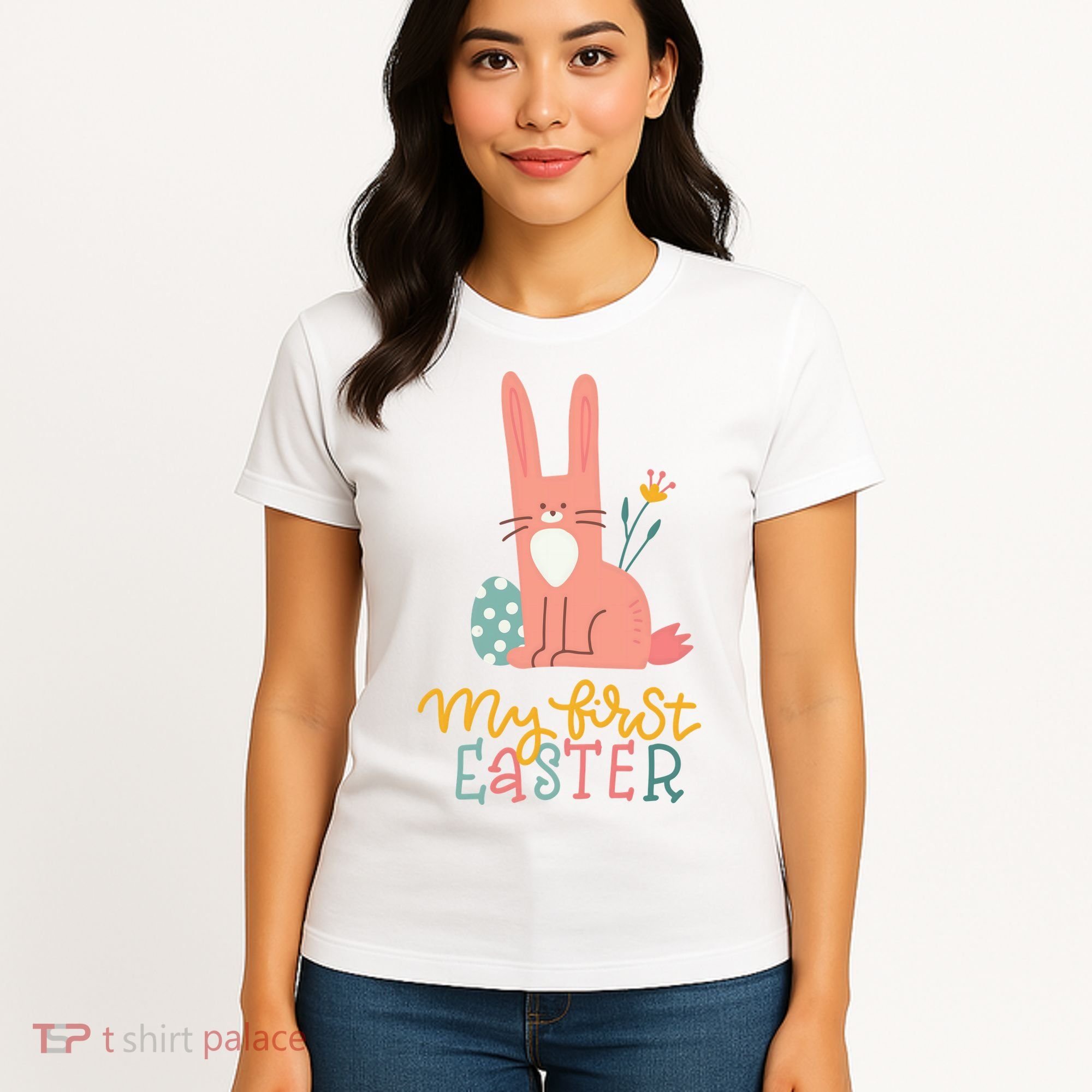 My First Easter Cute Bunny Holiday Women's T-Shirt