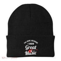 Music Festival Funny Concert Goer Expert Beanie thumb 0