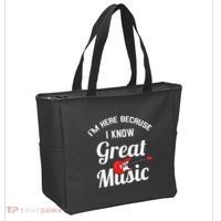 Music Festival Funny Concert Goer Expert Tote Bag thumb 2
