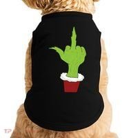 Middle Finger Funny Holiday Doggie Tank thumb 0
