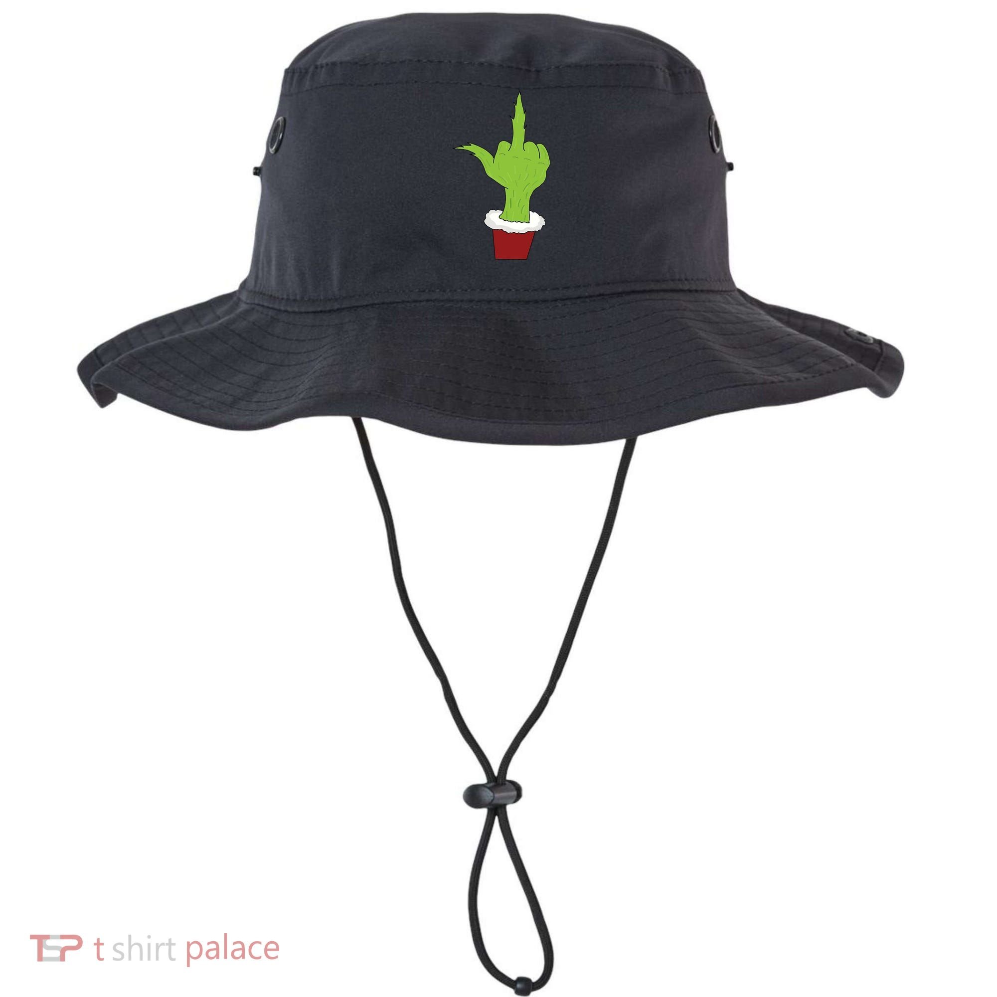 Middle Finger Funny Holiday Bucket Hat