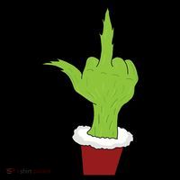 Middle Finger Funny Holiday Women's T-Shirt thumb 6