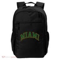 Miami Football Font Backpack thumb 0