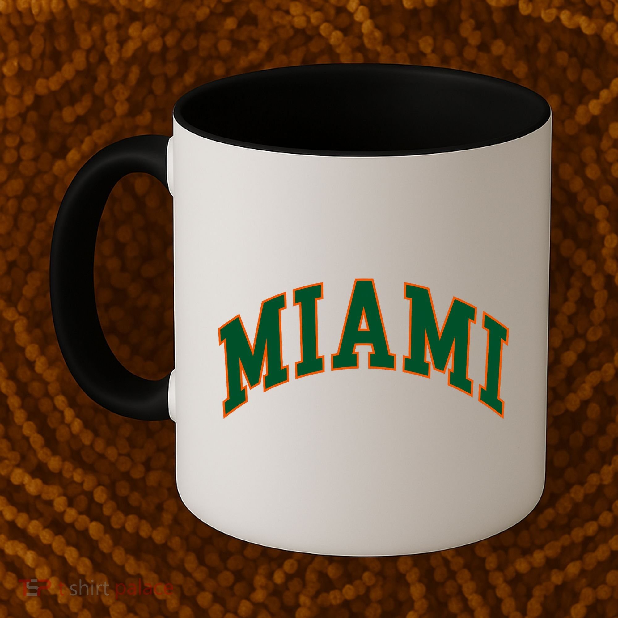 Miami Football Font Coffee Mug