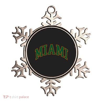 Miami Football Font Ornament