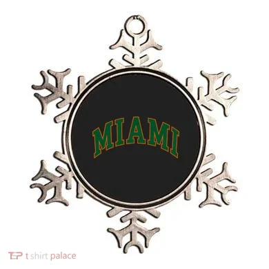 Miami Football Font Ornament