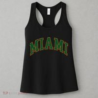 Miami Football Font Women's Tank Top thumb 3