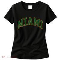 Miami Football Font Women's T-Shirt thumb 0