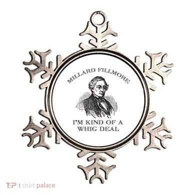 Millard Fillmore Funny Whig Party American History Ornament