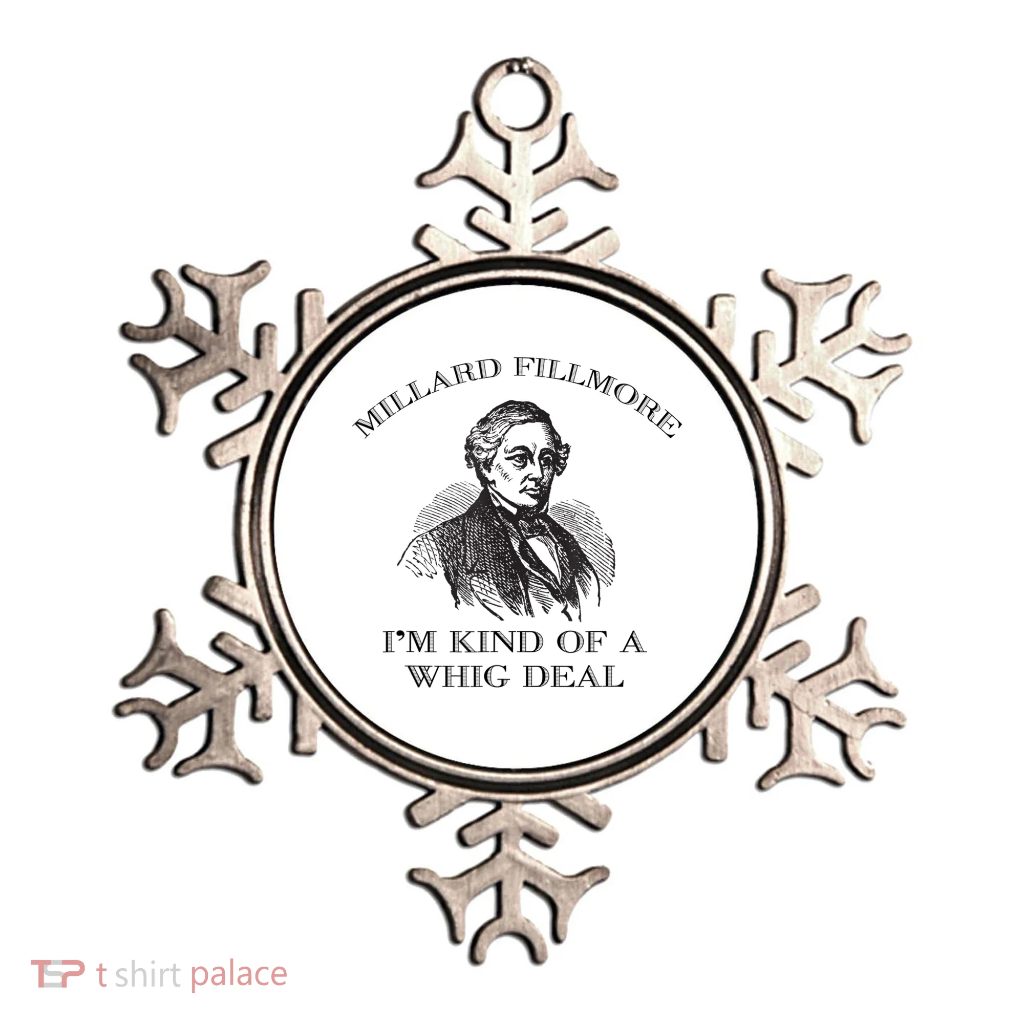 Millard Fillmore Funny Whig Party American History Ornament