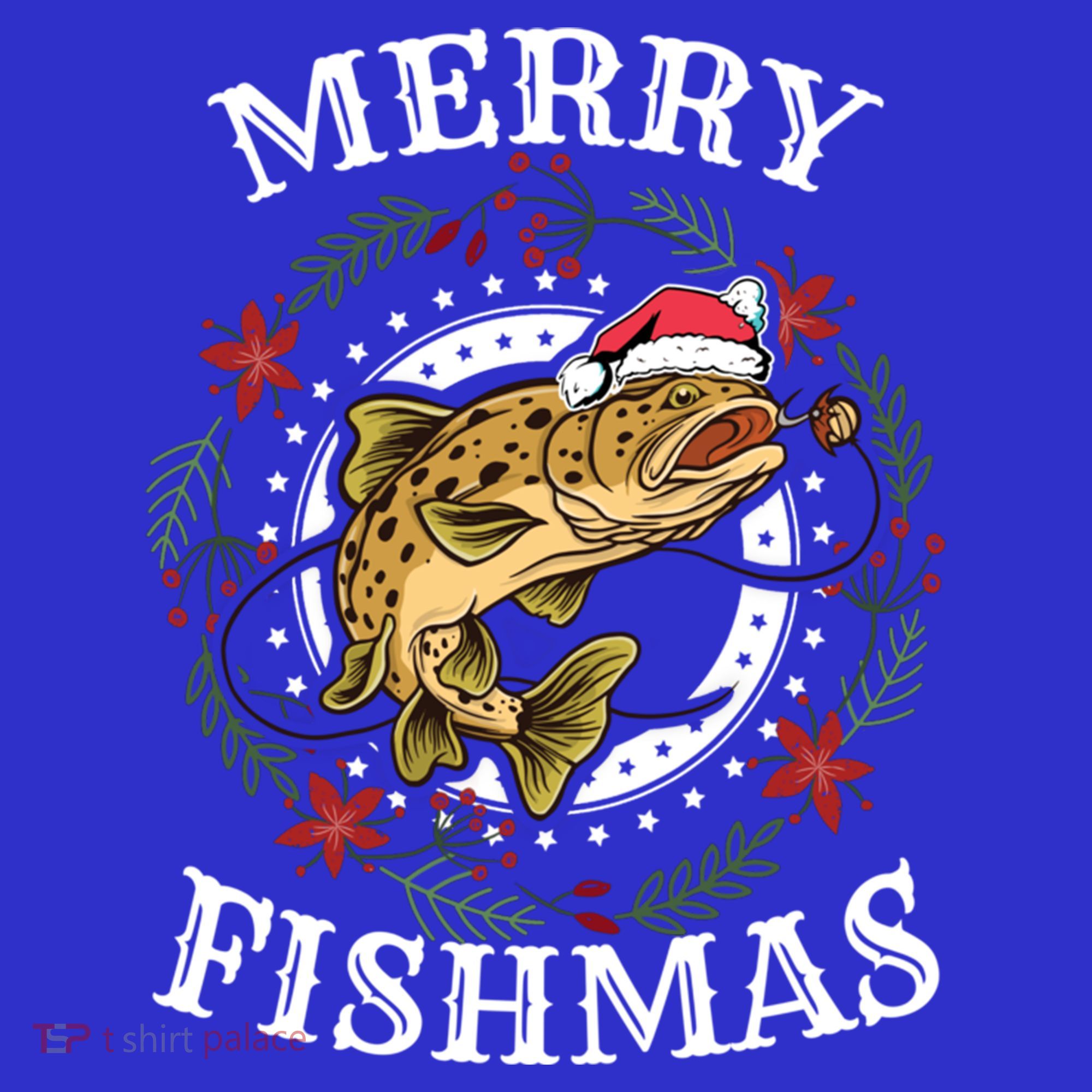 Merry Fishmas For Fisher Or Fishing Lover Gift Baby Bodysuit